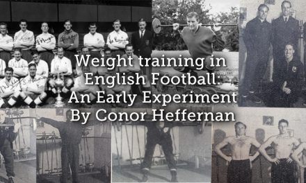 Weight training in English Football: An Early Experiment