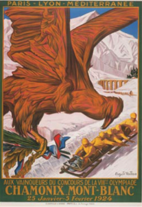 1924 Winter Olympics poster