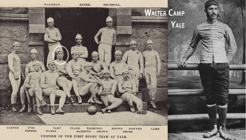 Walter Camp and the Yale Rugby Team