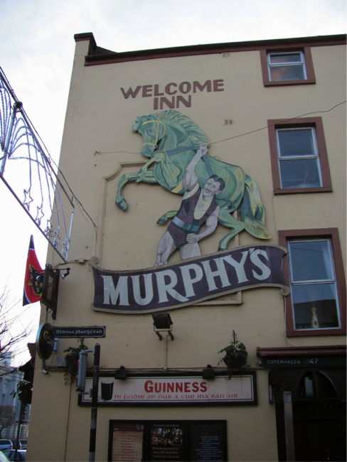 ‘Photograph of Corkconian Pub’. Taken by author October 2016