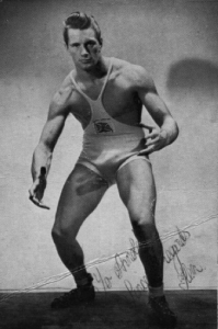 Ken Richmond, wrestler and “gong-man”