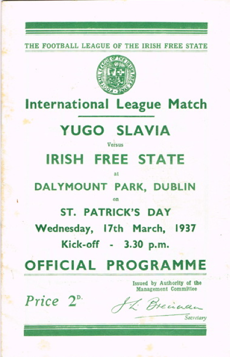 Official Match Programme