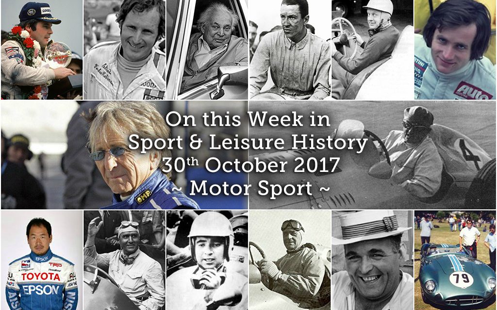 On this Week in Sport History – Motor Sport