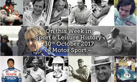On this Week in Sport History – Motor Sport