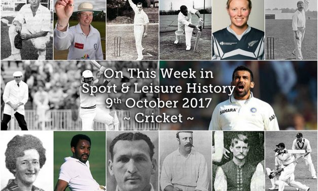 On this Week in Sport History – Cricket