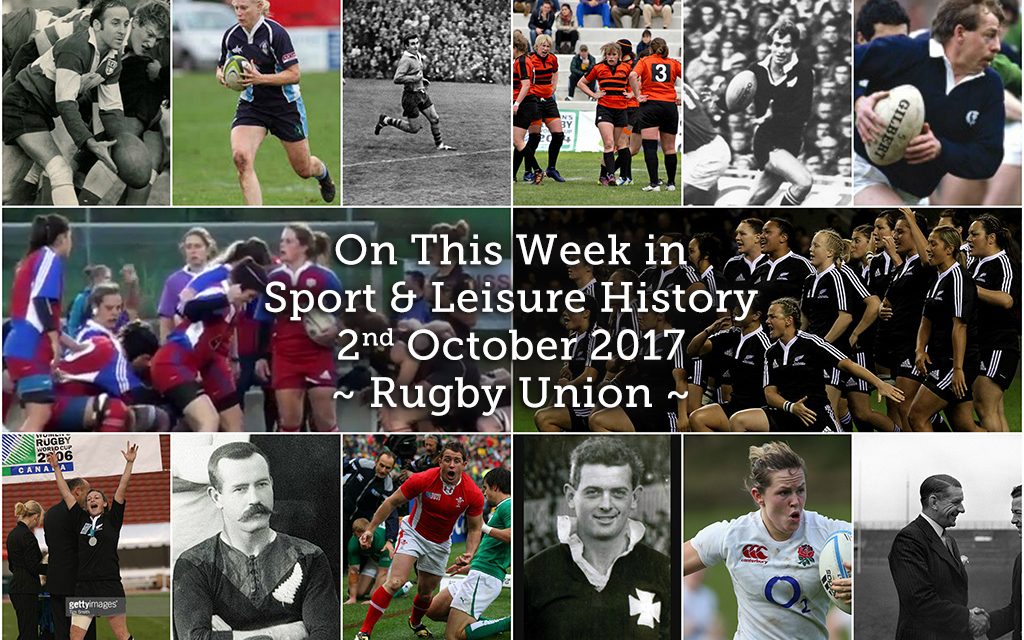 On this week in Sport History – Rugby Union