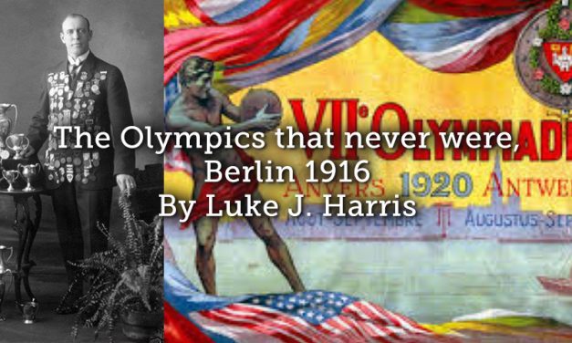 The Olympics that never were, Berlin 1916