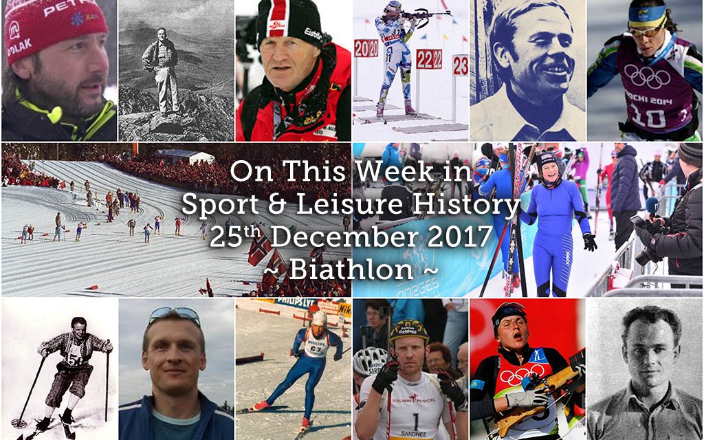 On this Week in Sport & Leisure History ~ Biathlon