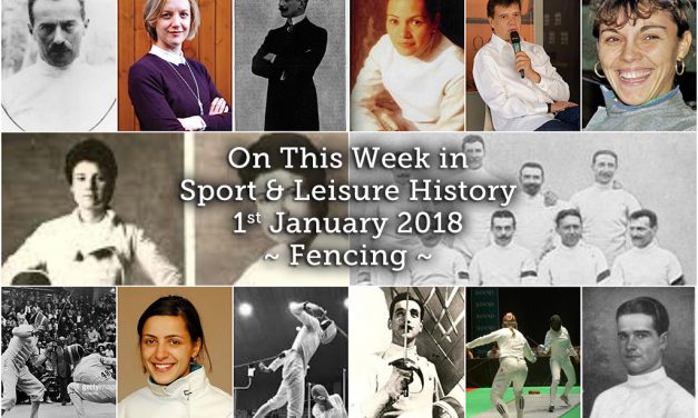 On this Week in Sport and Leisure History ~ Fencing