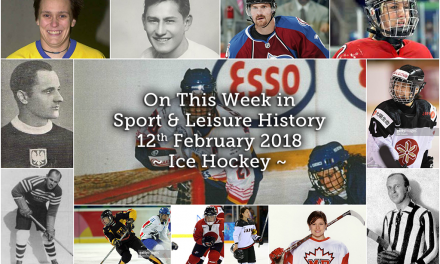 On This Week in Sport and Leisure History ~ Ice Hockey