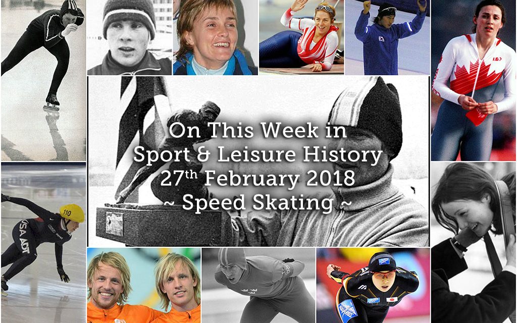 On This Week in Sport & Leisure History ~Speed Skating