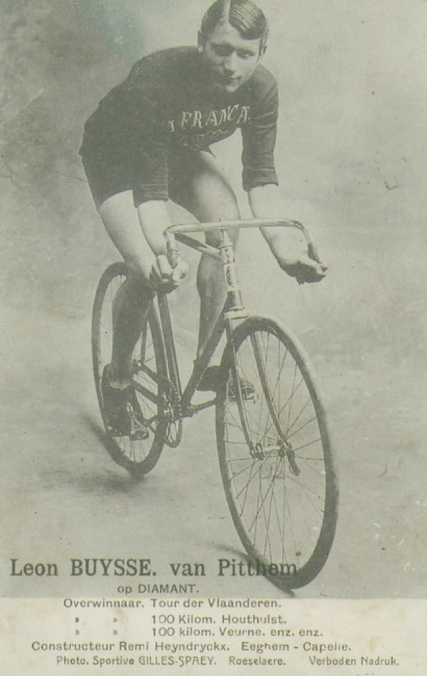 Leon Buysse, winner of the Tour of Flanders 1915