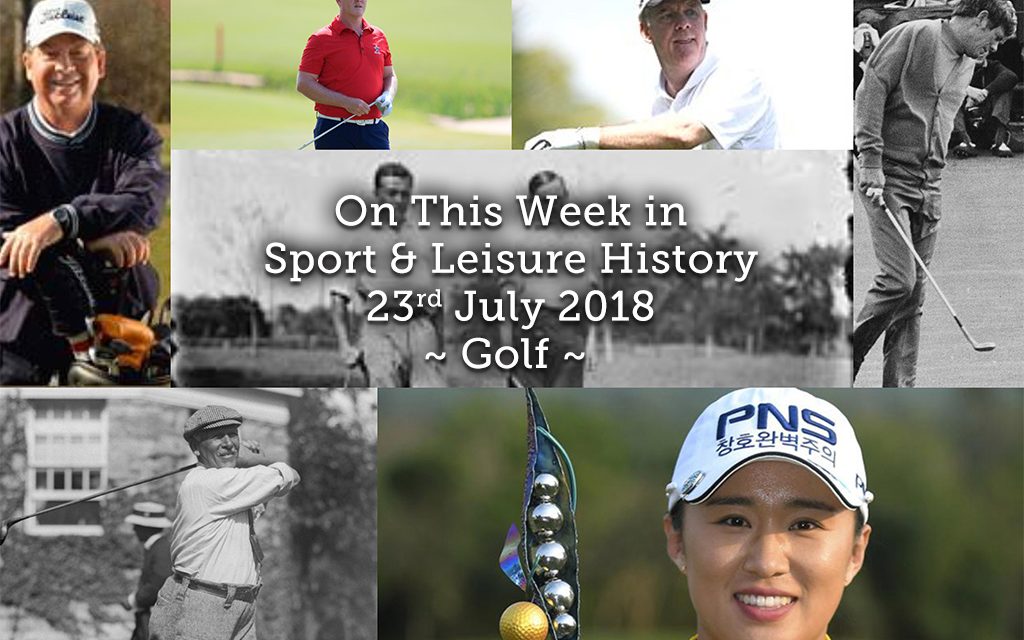On This Week in Sport History ~ Golf