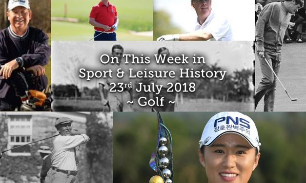 On This Week in Sport History ~ Golf