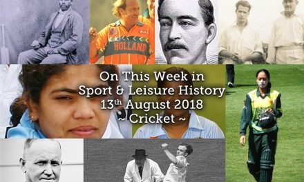 On This Week in Sport History ~ Cricket