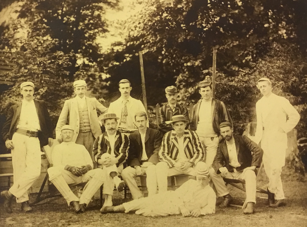 The second Netherlands XI team to tour England, 1894. Source- Nationaal Archief, Den Haag, 2.19.125 KNCB Archive, Document Folder 1104