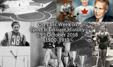 On This Week in Sport History ~ 1900-1910