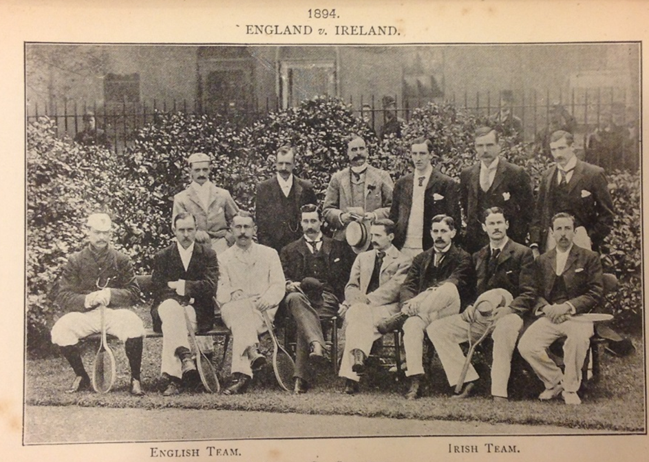 The Annual ‘International’ Ireland vs. England fixture 1892-1897