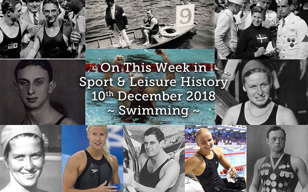 On This Week in Sport & Leisure History ~ Swimming