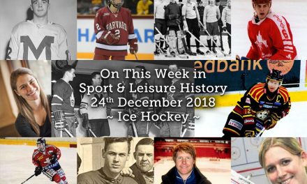 On This Week in Sport & Leisure History ~ Ice Hockey