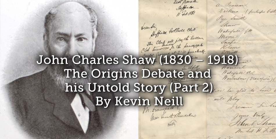 John Charles Shaw (1830 – 1918) The Origins Debate and his Untold Story (Part 2)