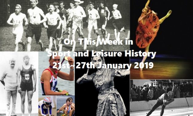 On This Week in Sport & Leisure History ~ 21st January 2019