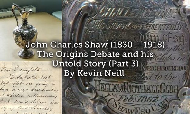 John Charles Shaw (1830 – 1918) The Origins Debate and his Untold Story (Part 3)