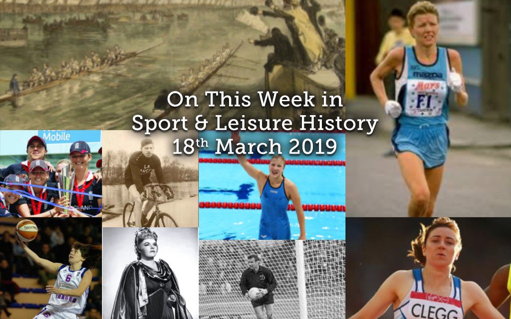 On This Week in Sport & Leisure History <br> 18-24th March 2019