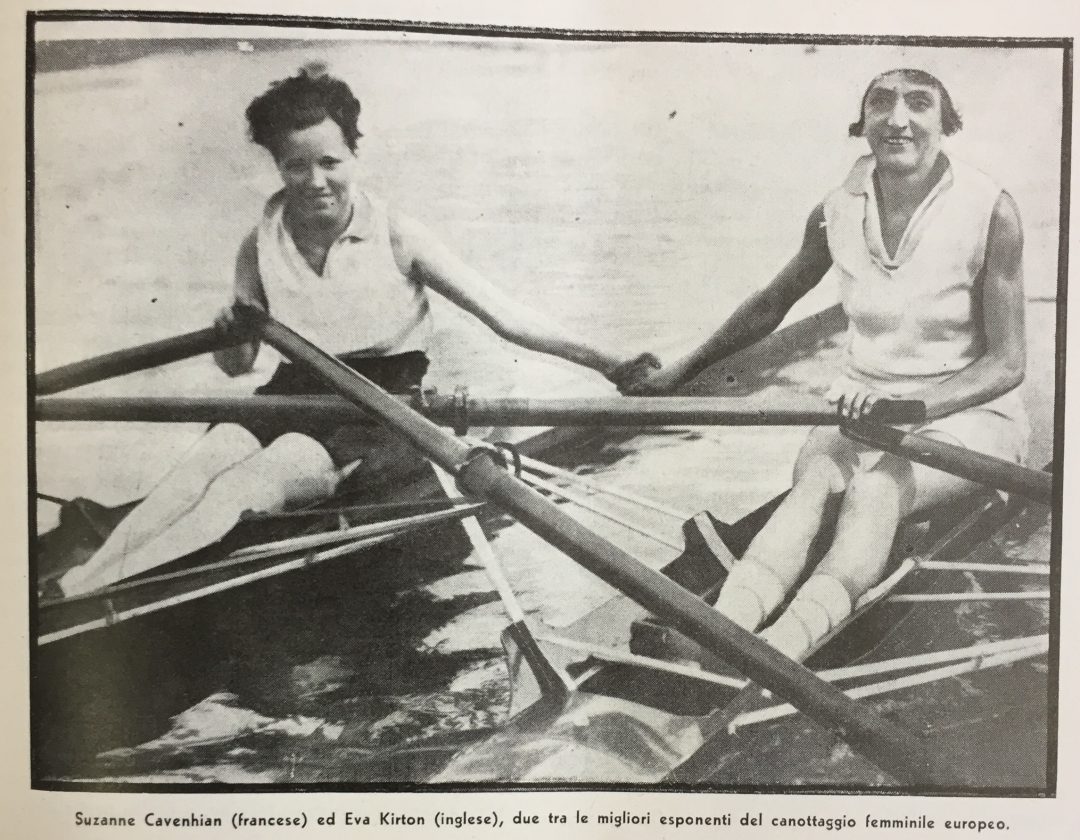 Rowing Under Ponte Vecchio A History of Women’s Rowing in Fascist
