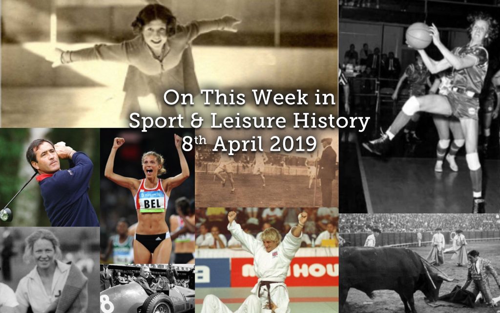 On The Week in Sport & Leisure Histsory <br> 8th – 14th April 2019