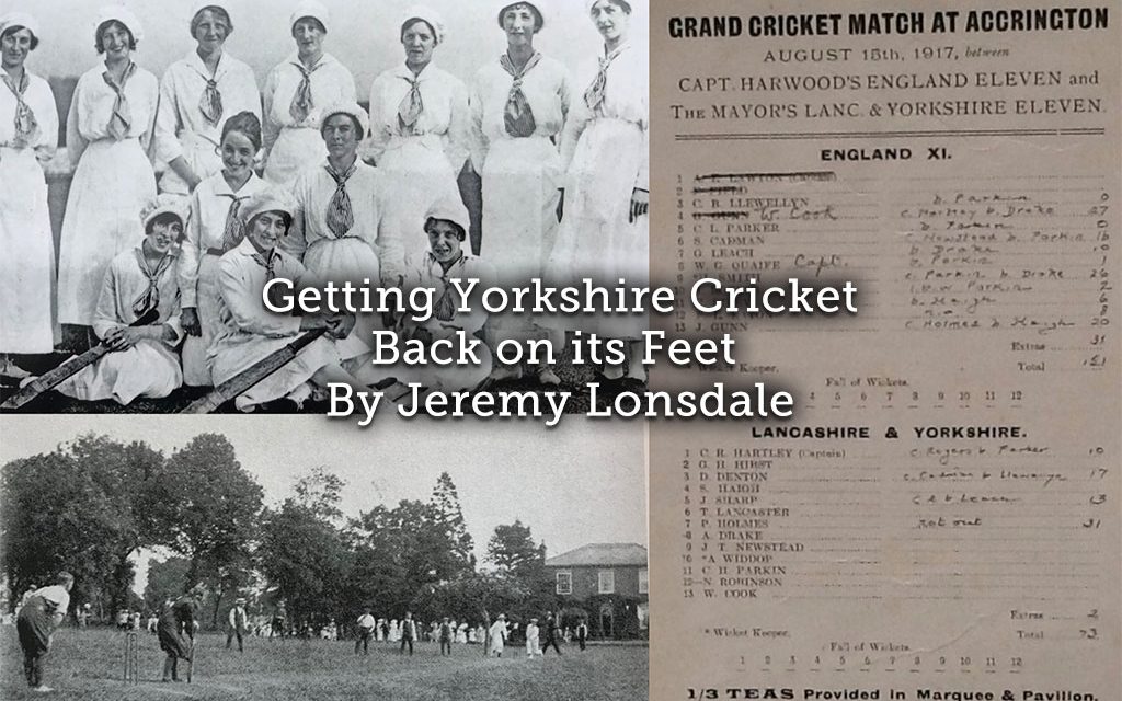 Getting Yorkshire cricket back on its feet