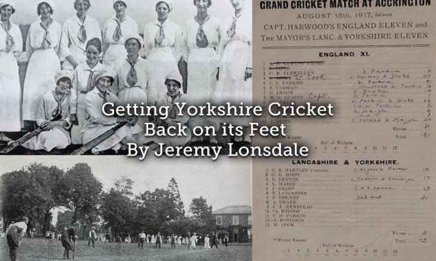 Getting Yorkshire cricket back on its feet
