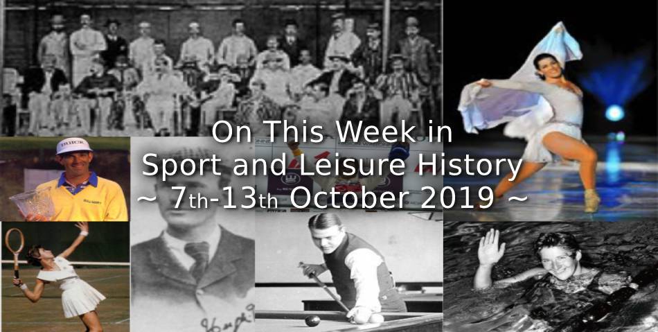 On this Week in Sport History <br> 7-13th October 2019