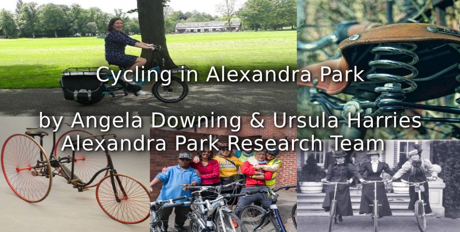 Cycling in Alexandra Park