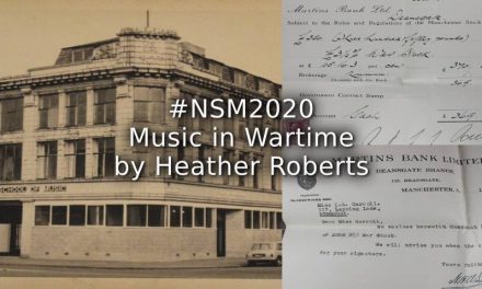 #NSM2020 – Music in wartime
