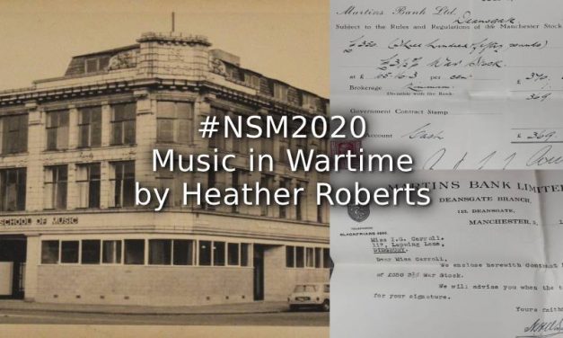 #NSM2020 – Music in wartime