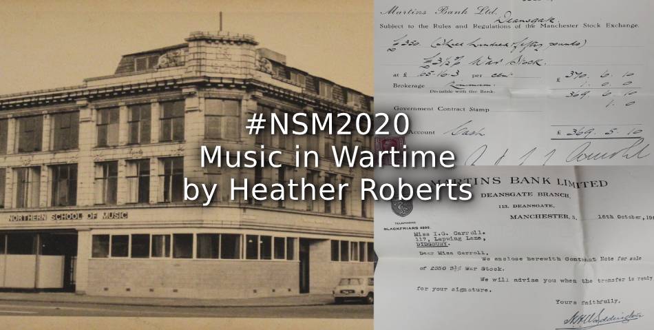 #NSM2020 – Music in wartime