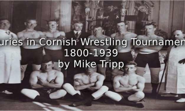 Injuries in Cornish Wrestling Tournaments, 1800-1939
