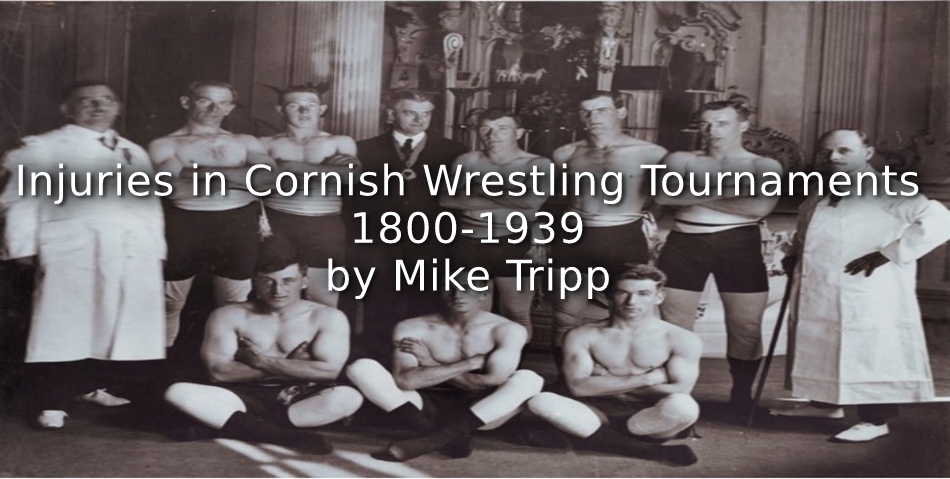 Injuries in Cornish Wrestling Tournaments, 1800-1939