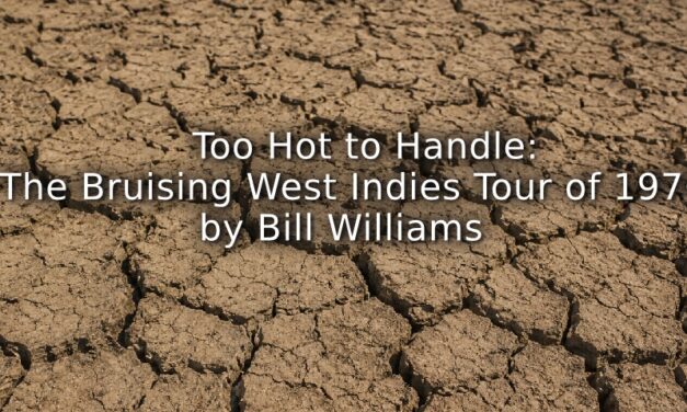   Too Hot to Handle: <br>The Bruising West Indies Tour of 1976.